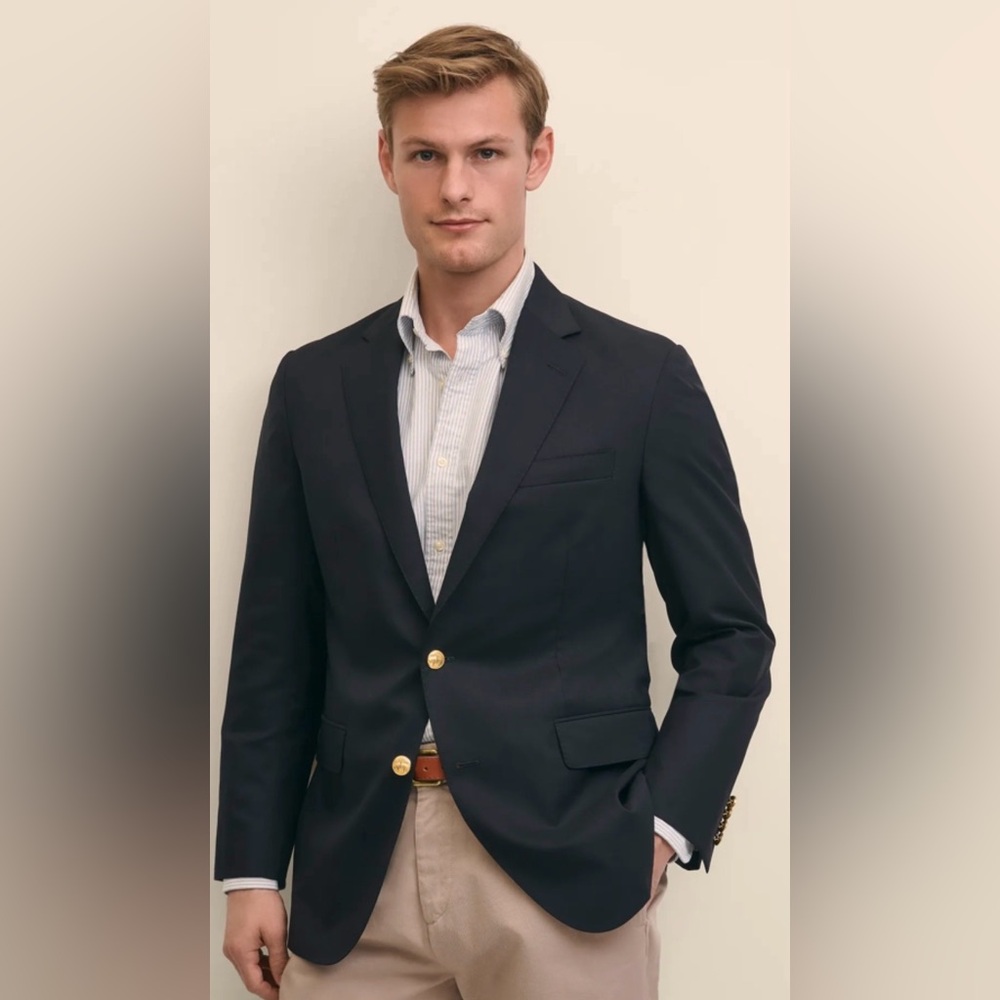 Brooks Brothers Navy Men's Blazer
